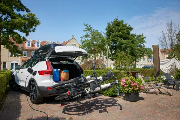 Obrázok Nosič bicyklov Atlas Premium Xfold - 2 kola, na ťažné zariadenie
