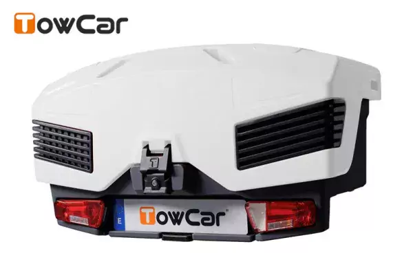 Obrázok TowCar TowBox EVO biely, na ťažné zariadenie